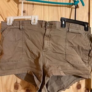 Woman’s olive green shorts
